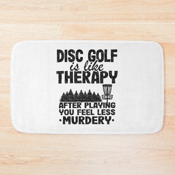 Item preview, Disc Golf Is Like Therapy Quote Disc Golfing Gift designed and sold by Stronzi.