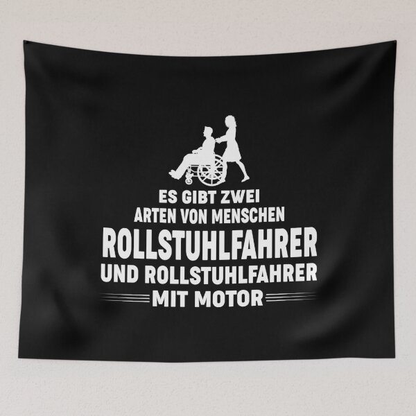 Item preview, ES GIBT ZWEI ARTEN VON MENSCHEN ROLLSTUHLFAHRER designed and sold by Spirit-Designs.