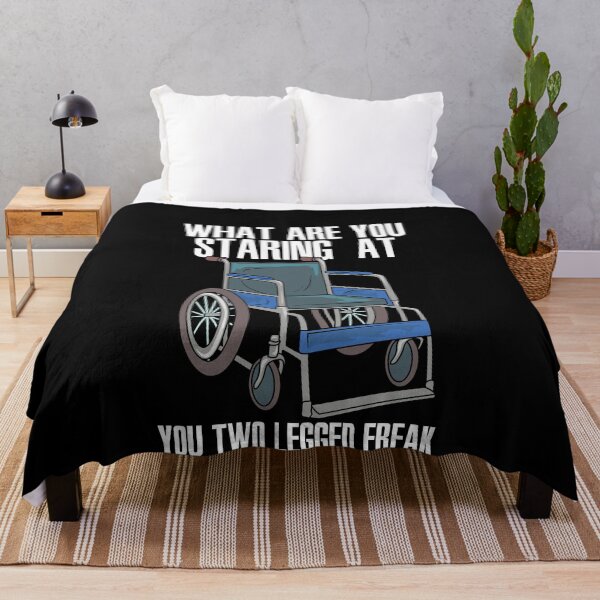 Item preview, Was starrst du Rollstuhlfahrrer designed and sold by Spirit-Designs.