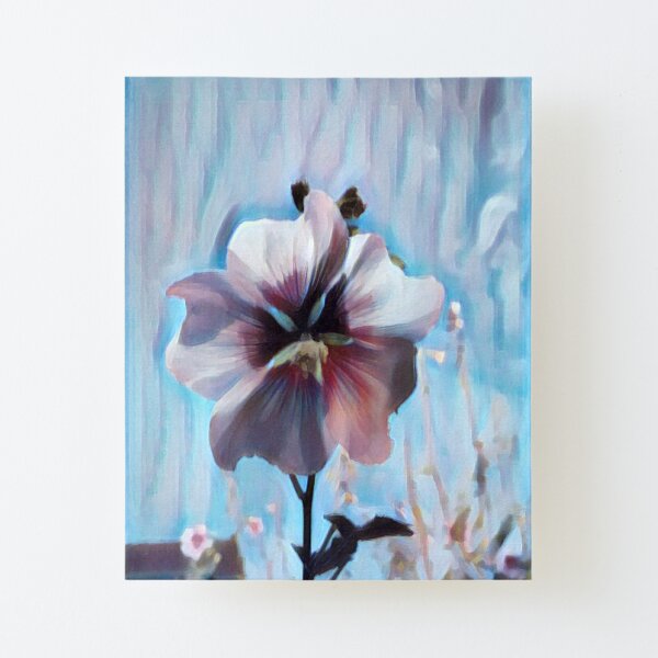 Cottage Garden Flower - One Canvas Mounted Print