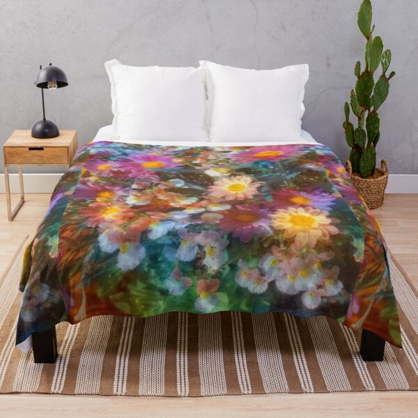Item preview, Watercolour Impressionistic Painting of Colourful Daises designed and sold by KALEIDOSCOPE UK.