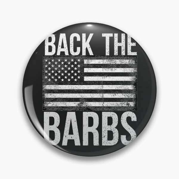 Item preview, back the barbs - barbs stickers  designed and sold by DahiyaTees.