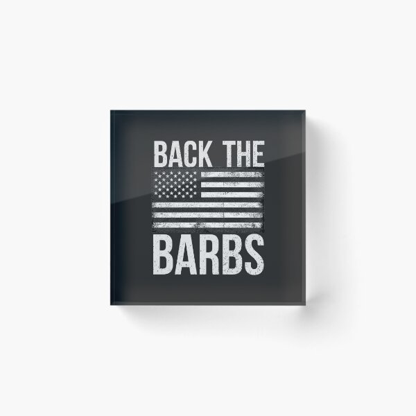 Item preview, back the barbs - barbs stickers  designed and sold by DahiyaTees.
