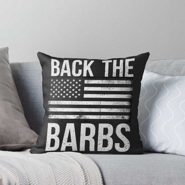 Item preview, back the barbs - barbs stickers  designed and sold by DahiyaTees.