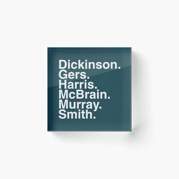 Item preview, Dickinson Gers Harris Mcbrain Murray Smith  designed and sold by LaRetrotienda.