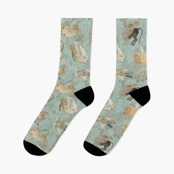 Item preview, Mythical animals. Seamless pattern designed and sold by Tayastore.