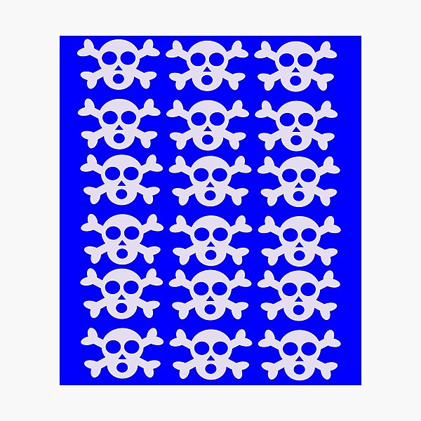 Item preview, Seamless skeleton/skull pattern designed and sold by darshants.