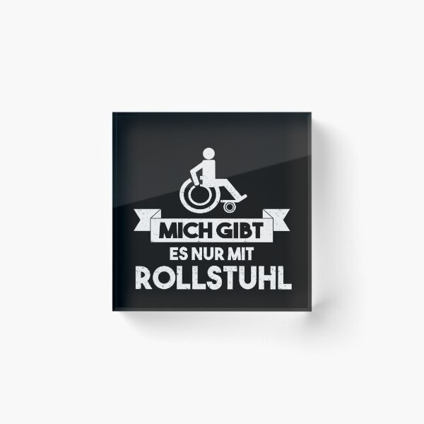 Artikelvorschau, MICH GIBT ES NUR MIT ROLLSTUHL entworfen und verkauft von Spirit-Designs.