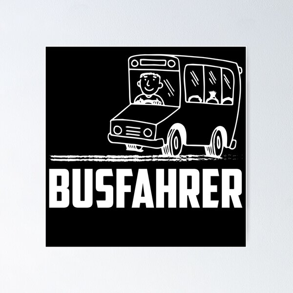 Artikelvorschau, BUSFAHRER entworfen und verkauft von Spirit-Designs.