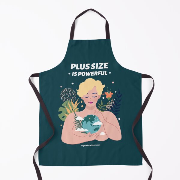 Item preview, Plus size is powerful - BigGirlareSexy.com designed and sold by BigGirlsareSexy.