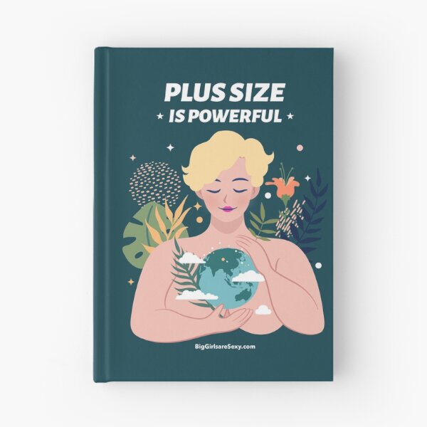 Item preview, Plus size is powerful - BigGirlareSexy.com designed and sold by BigGirlsareSexy.
