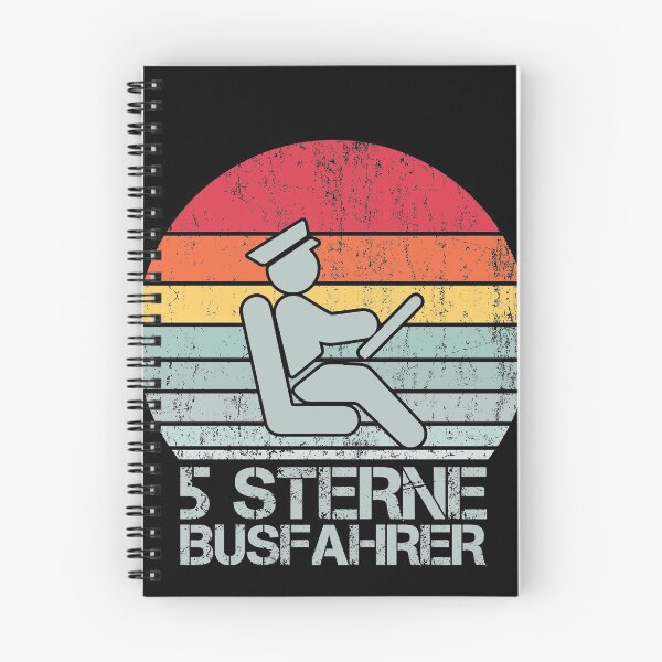 Artikelvorschau, 5 STERNE BUSFAHRER entworfen und verkauft von Spirit-Designs.
