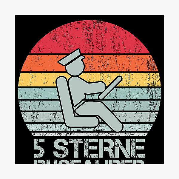 Item preview, 5 STERNE BUSFAHRER designed and sold by Spirit-Designs.