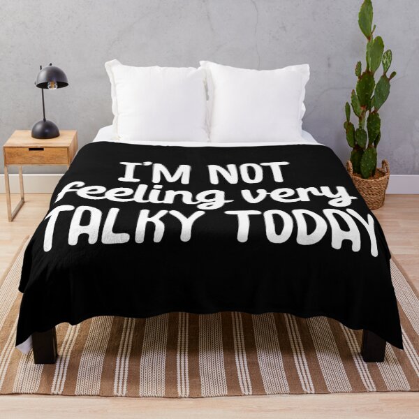 Item preview, Im not feeling very talky today designed and sold by 23mangoes.