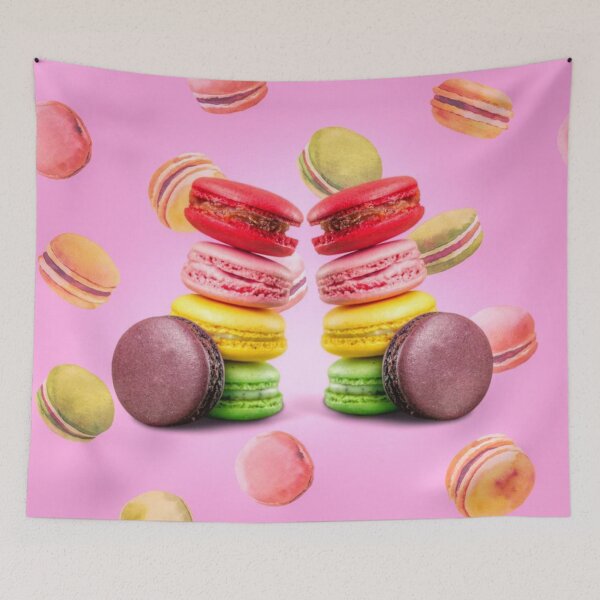 Item preview, delicious rainbow french macaroons designed and sold by Mariocii.