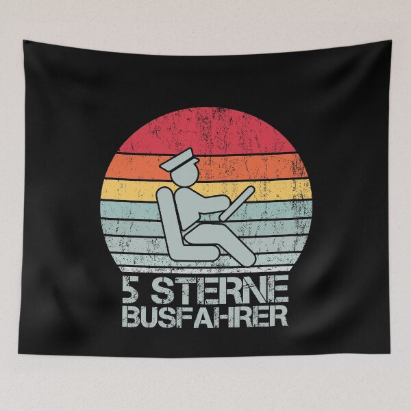 Item preview, 5 STERNE BUSFAHRER designed and sold by Spirit-Designs.
