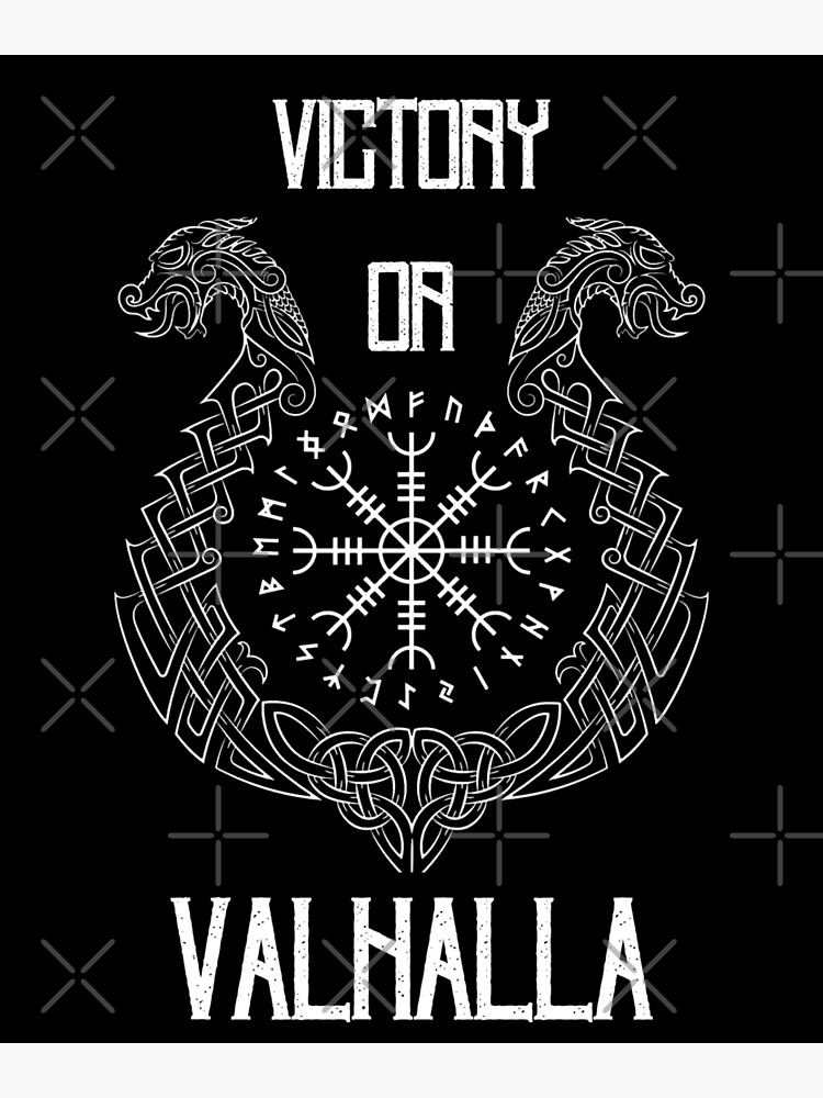 Victory Valhalla Art Print for Sale by danshollerds