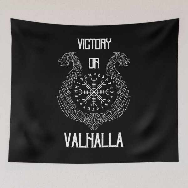 Item preview, Victory Or Valhalla - Viking Valhalla designed and sold by BellaVille.