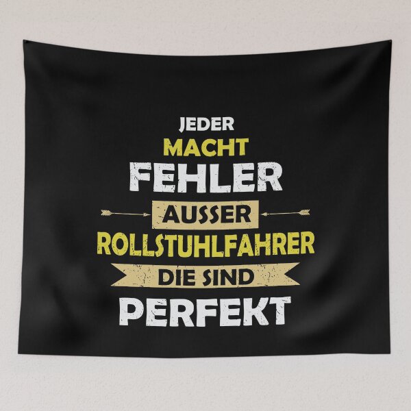 Artikelvorschau, JEDER MACHT FEHLER AUSSER ROLLSTUHLFAHRER entworfen und verkauft von Spirit-Designs.