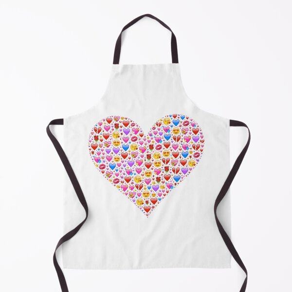 Item preview, Heart Full of Emoji Hearts designed and sold by jutulen.