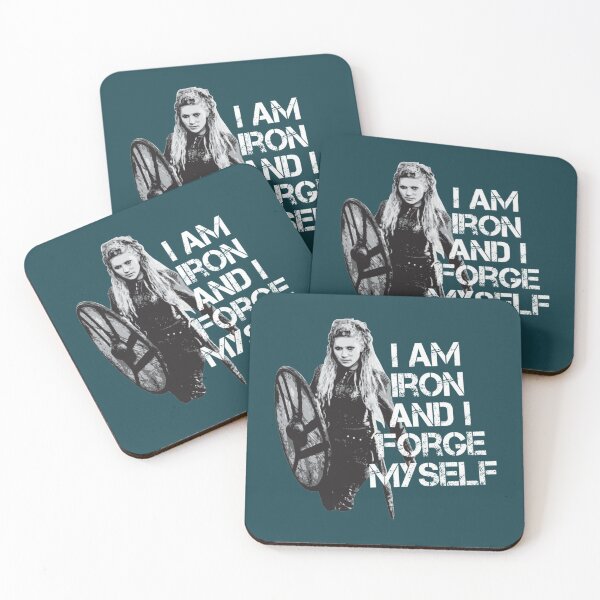 Item preview, Lagertha I am Iron and I forge myself  designed and sold by LaRetrotienda.