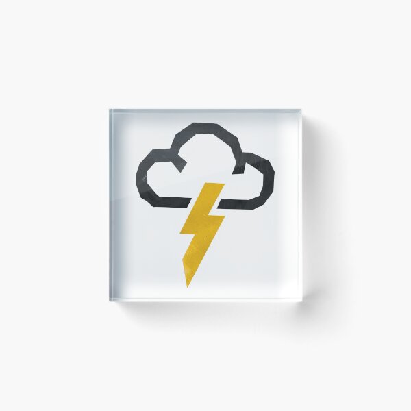 Item preview, Lightening cloud designed and sold by BabbanGaelg.