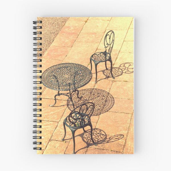 Item preview, Wrought Iron Chairs & Shadows designed and sold by Jan Emery.