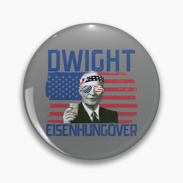 Artikelvorschau, Dwight Eisenhungover 4th Of July Drinking Eisenhower Gear entworfen und verkauft von DynamicDesign.