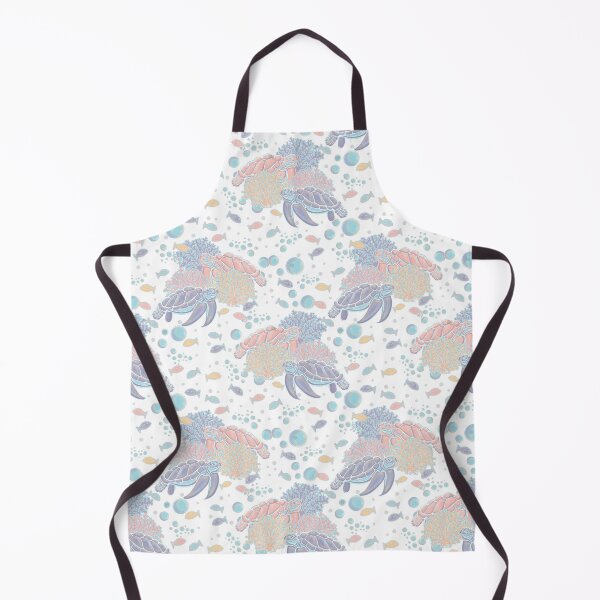 Item preview, Turtle Reef Pattern, Fun under the sea designed and sold by DebbieJoyArt.