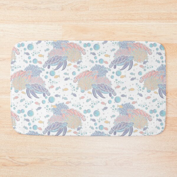 Item preview, Turtle Reef Pattern, Fun under the sea designed and sold by DebbieJoyArt.