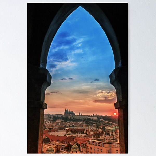 Artikelvorschau, A view from the Clock Tower, Prague, Czech Republic entworfen und verkauft von Paul Wratislaw.