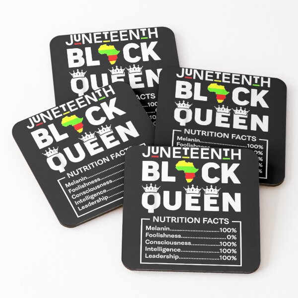 Item preview, Juneteenth Womens Black Queen Nutritional Facts Girls Mom designed and sold by musgroveart.