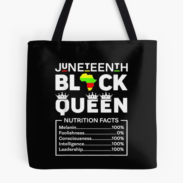 Item preview, Juneteenth Womens Black Queen Nutritional Facts Girls Mom designed and sold by musgroveart.