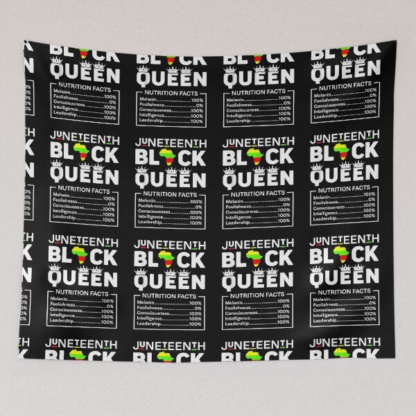 Item preview, Juneteenth Womens Black Queen Nutritional Facts Girls Mom designed and sold by musgroveart.