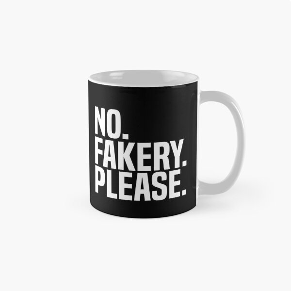 Item preview, No Fakery Please  designed and sold by Primroaddesigns.