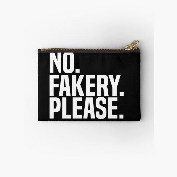 Item preview, No Fakery Please  designed and sold by Primroaddesigns.