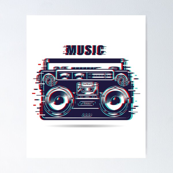 Item preview, Music Radio Icon designed and sold by GDSoares.