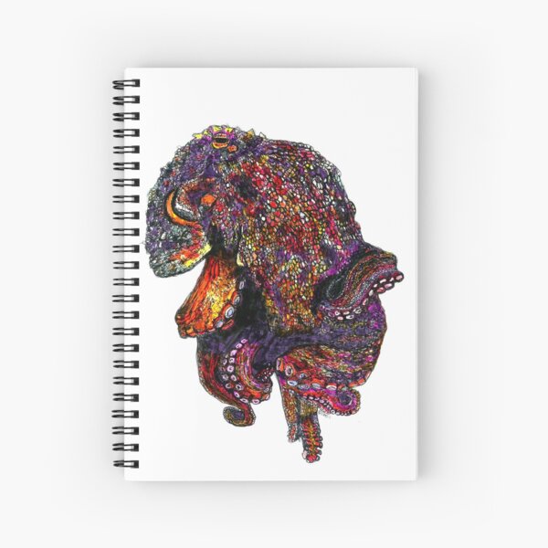 Lisa the Octopus Spiral Notebook