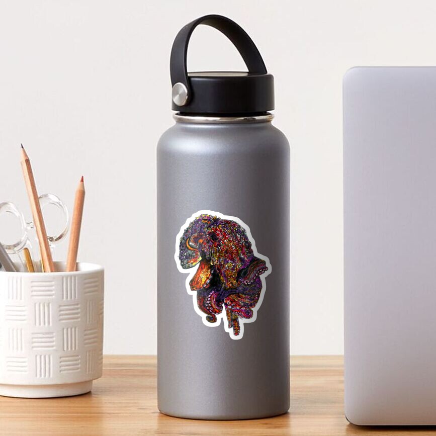 Lisa the Octopus Sticker