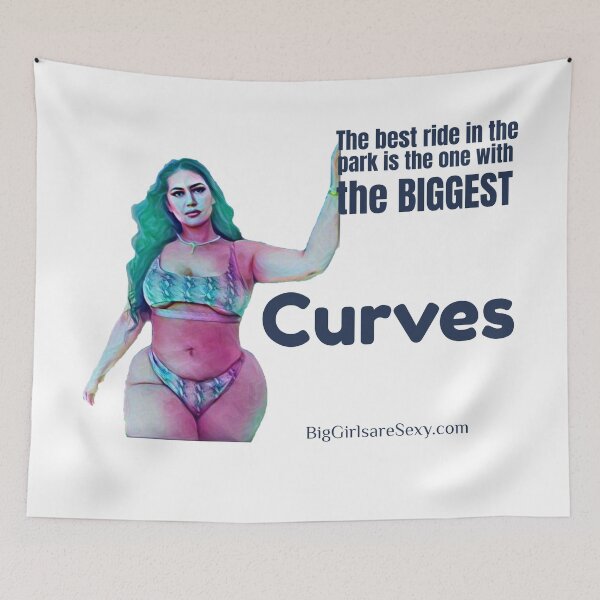 Item preview, The biggest curves - BigGirlareSexy.com designed and sold by BigGirlsareSexy.