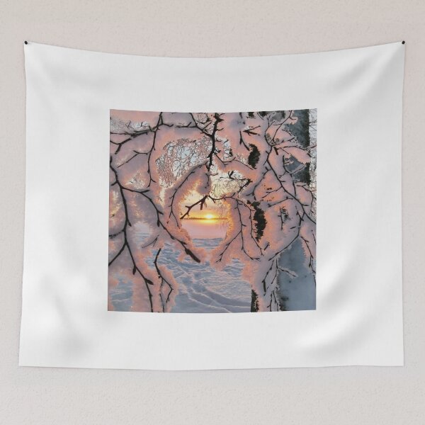 Item preview, Peaking Sun on the winter day designed and sold by moske98.