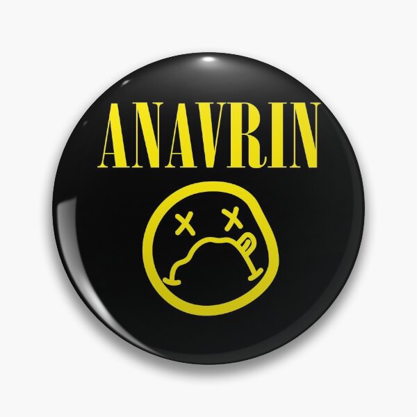 Item preview, Anavrin Alternative Grunge Band Tribute Logo You Tv Show Parody designed and sold by ProdbyNiECO.