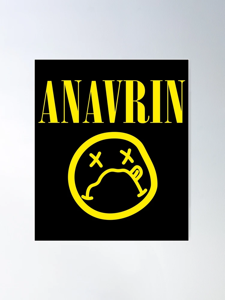 Anavrin Alternative Grunge Band Tribute Logo You Tv Show Parody  