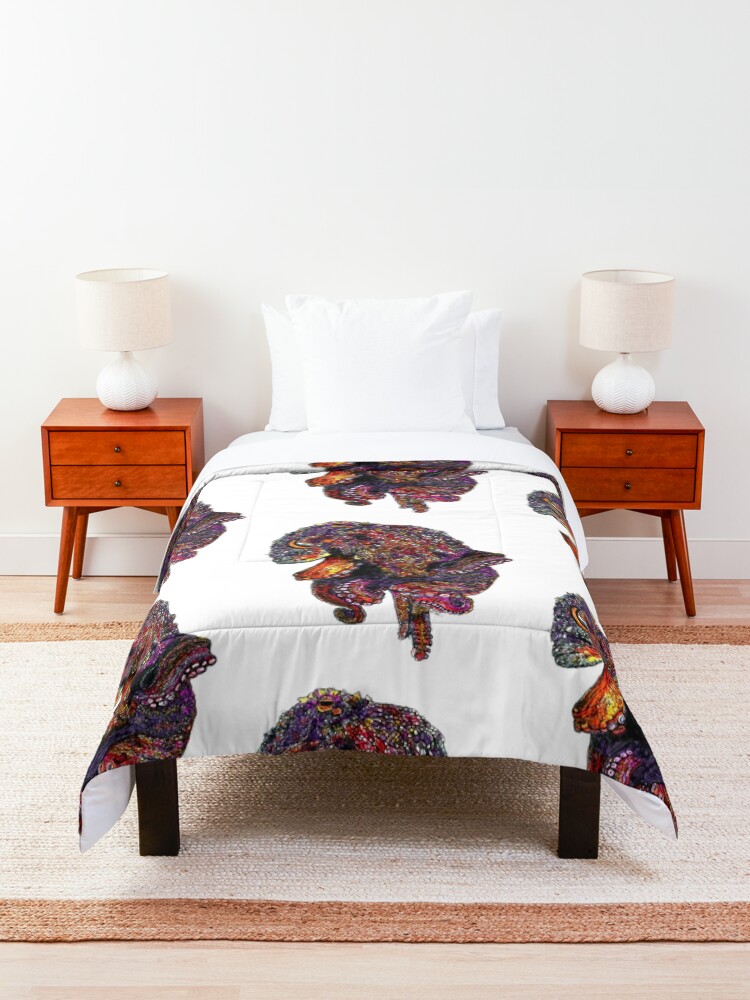 Alternate view of Lisa the Octopus Comforter