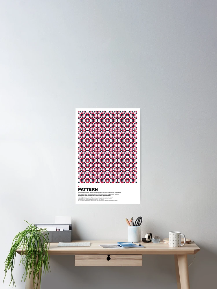 Thumbnail 2 of 3, Poster, Pattern designed and sold by FrankMoth.