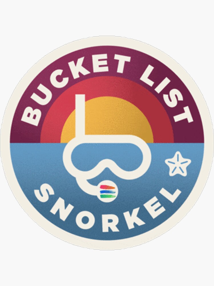 "Explore Bucket List Sticker by The Bucket List Family" Sticker by