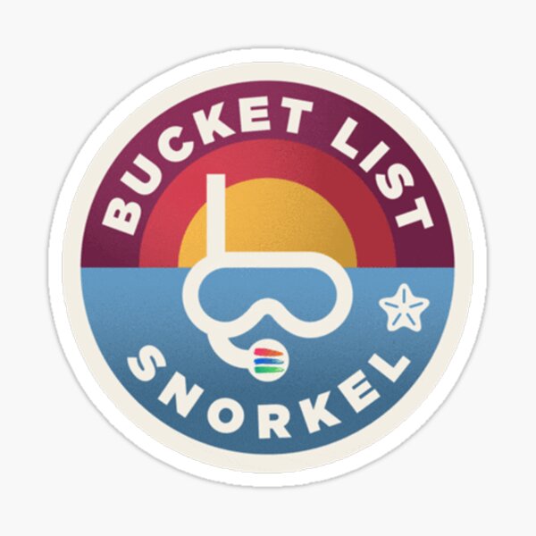 "Explore Bucket List Sticker by The Bucket List Family" Sticker by Redbubble
