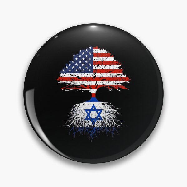 Item preview, Israel Roots Israeli Jewish American Usa Flag Naturalization designed and sold by cpaddensil.