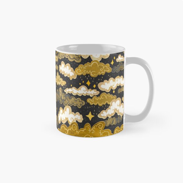 Item preview, Midnight Ochre Rainclouds - Golden designed and sold by TigaTiga.