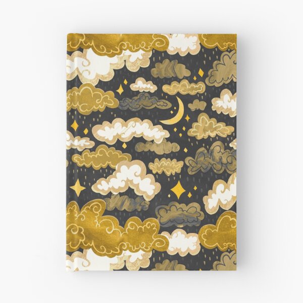 Item preview, Midnight Ochre Rainclouds - Golden designed and sold by TigaTiga.